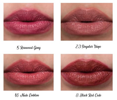 yves saint laurent liquid matte lip stain swatches|yves st laurent lipstick.